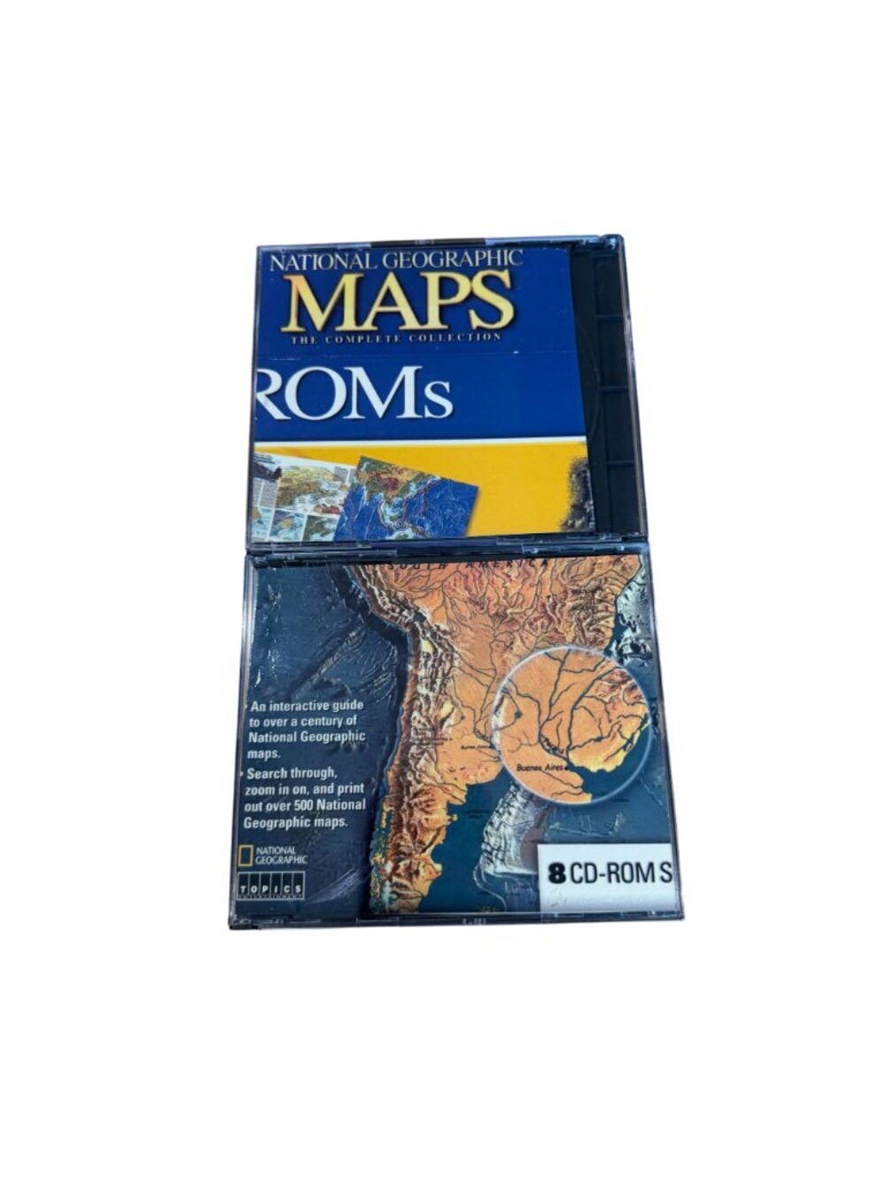 National Geographic Maps Complete Collection 8 Disc Set CD-ROMs 2008 - Picture 2 of 4
